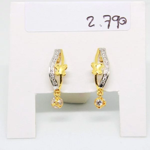 Earring Diamond Bali 2.790 g 18kt