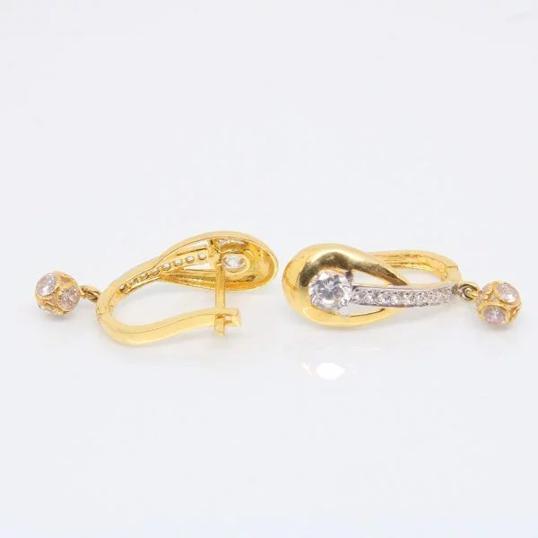 Earring Diamond Bali 3.150 g 18kt