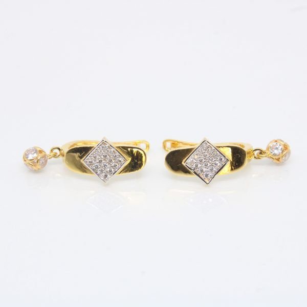 Earring Diamond Bali 2.740 g 18kt