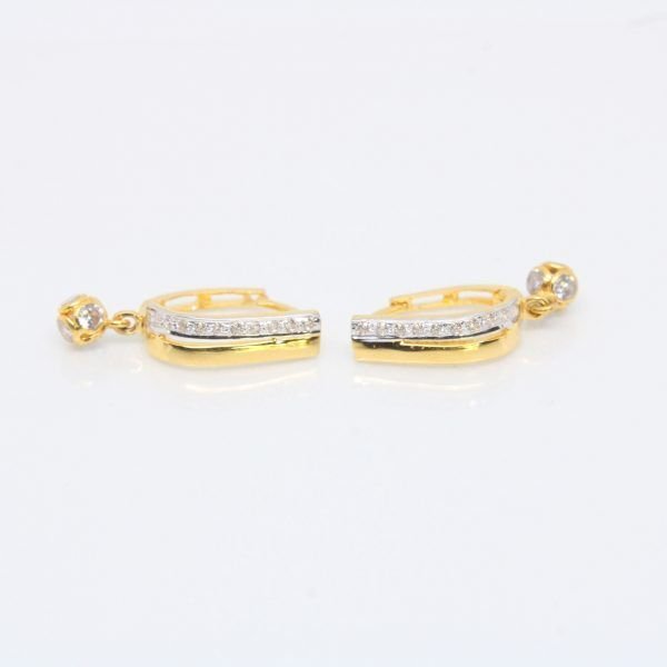 Earring Diamond Bali 2.550 g 18kt