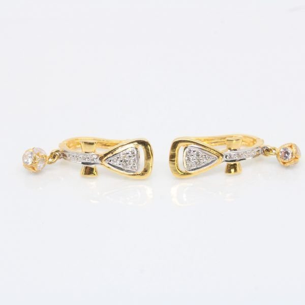 Earring Diamond Bali 3.060 g 18kt