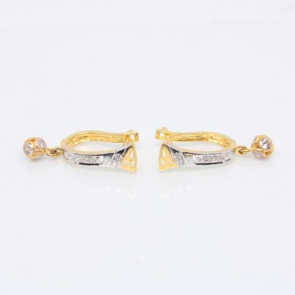 Earring Diamond Bali 2.300 g 18kt