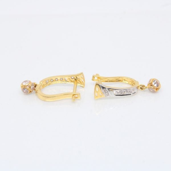 Earring Diamond Bali 2.300 g 18kt