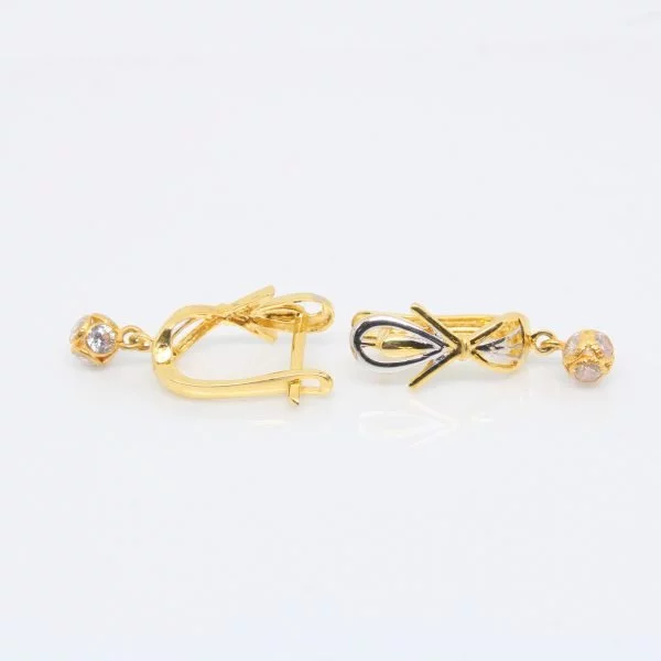 Earring Plain Gold Bali 3.030 g 18kt