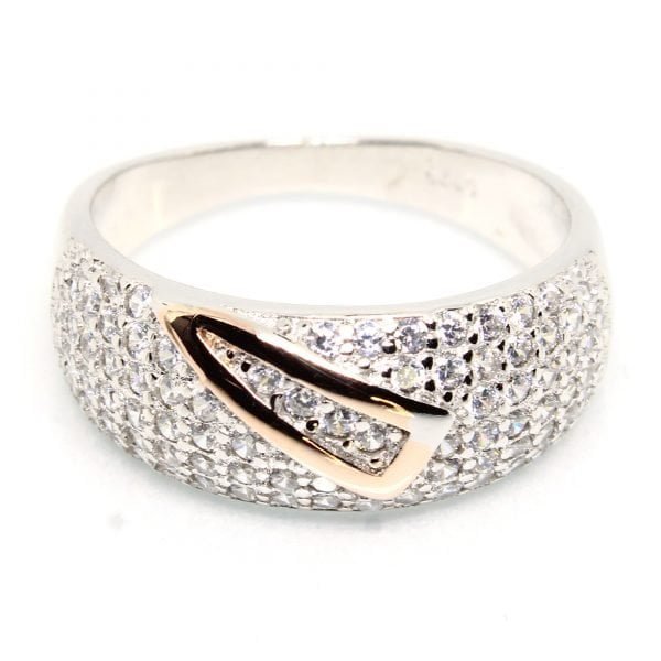 925 Sterling Silver Ring 2.980 g